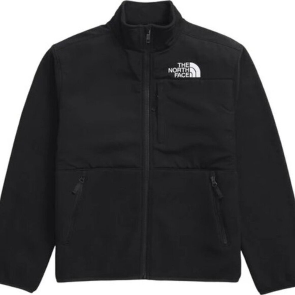The North Face Black Denali Jacket - Big Kids Size XS Unisex